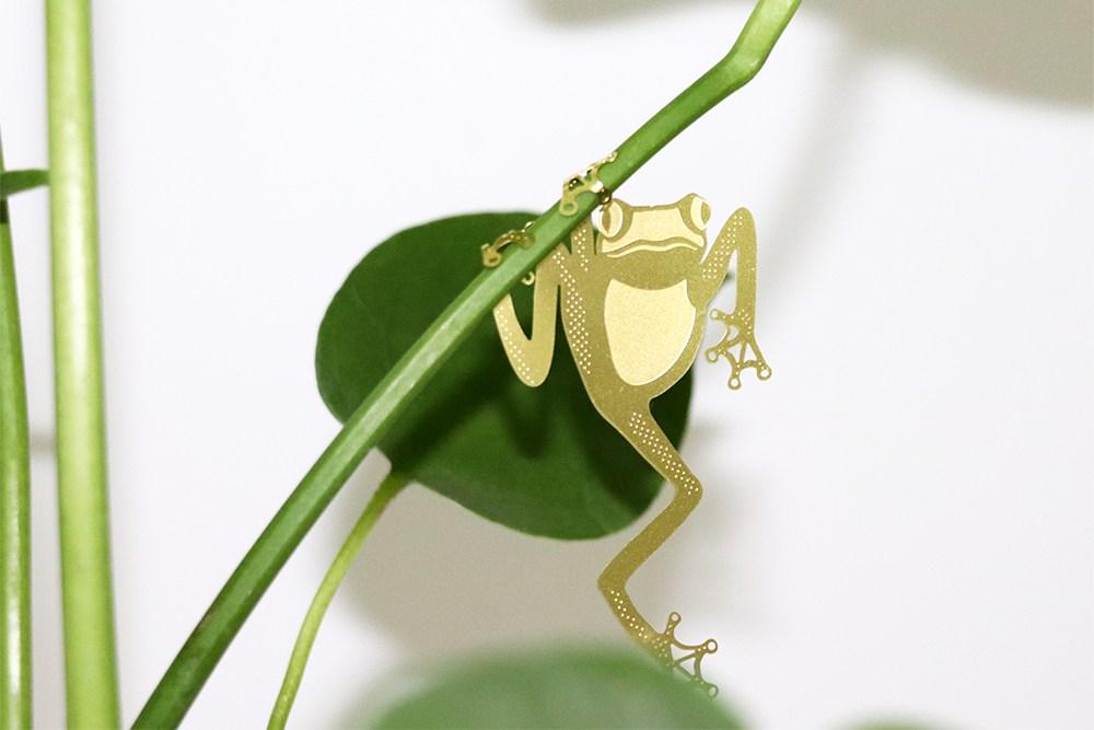 Support De Plante Grenouille Mignon - Lot De 5 Pièces Vertes, Clips Pour Pots, Fixation Plantes Grimpantes, Décoration Jardin