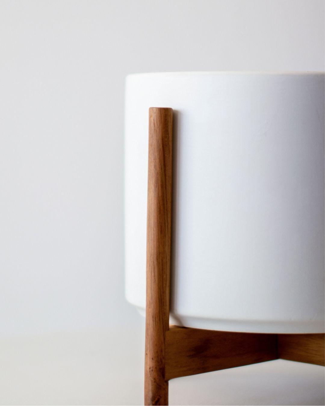 Crafted from high-fired stoneware, our heirloom quality ceramic planters are as timeless as they are beautiful. Lightweight yet sturdy, fully water-sealed to protect your floors, and available in various different sizes and styles.