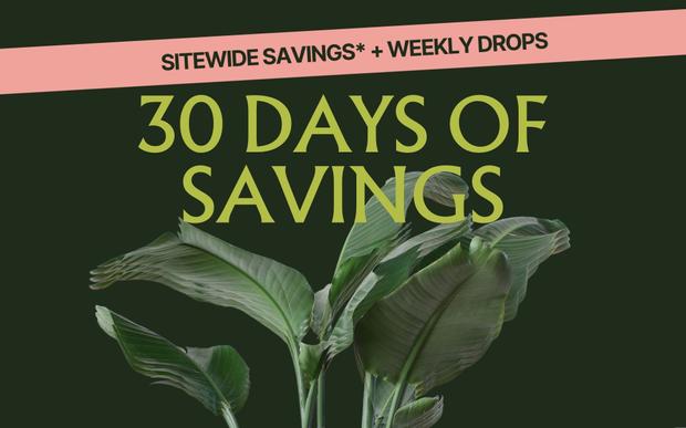 Save all month long!