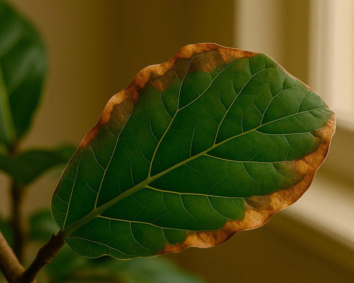 votre Ficus manque d’eau ou d’humidité