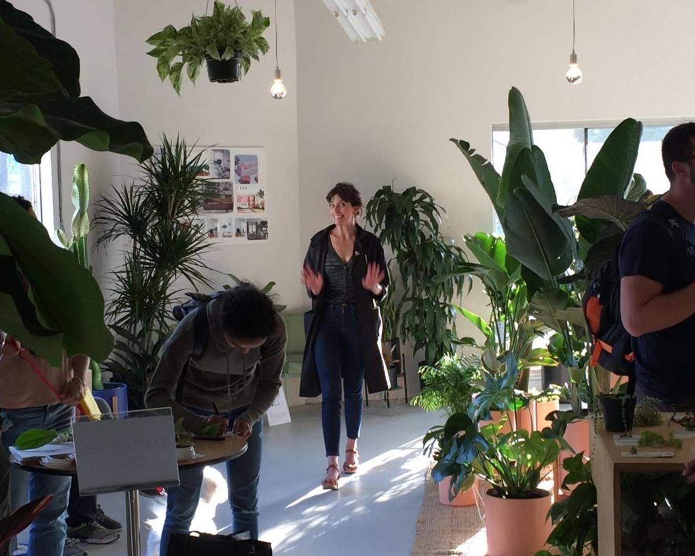 Leon and George pop-up plant shop