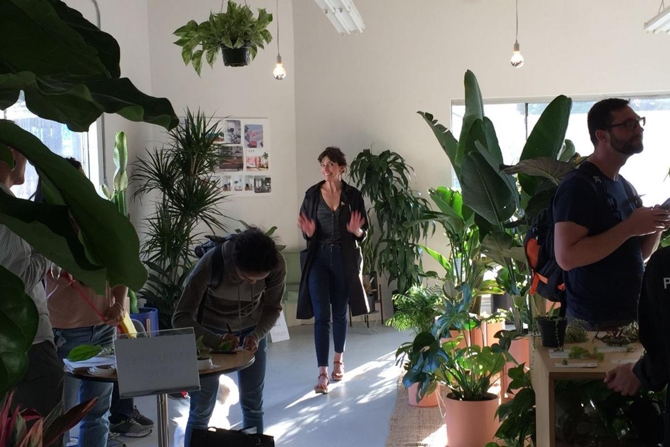 Leon and George pop-up plant shop 